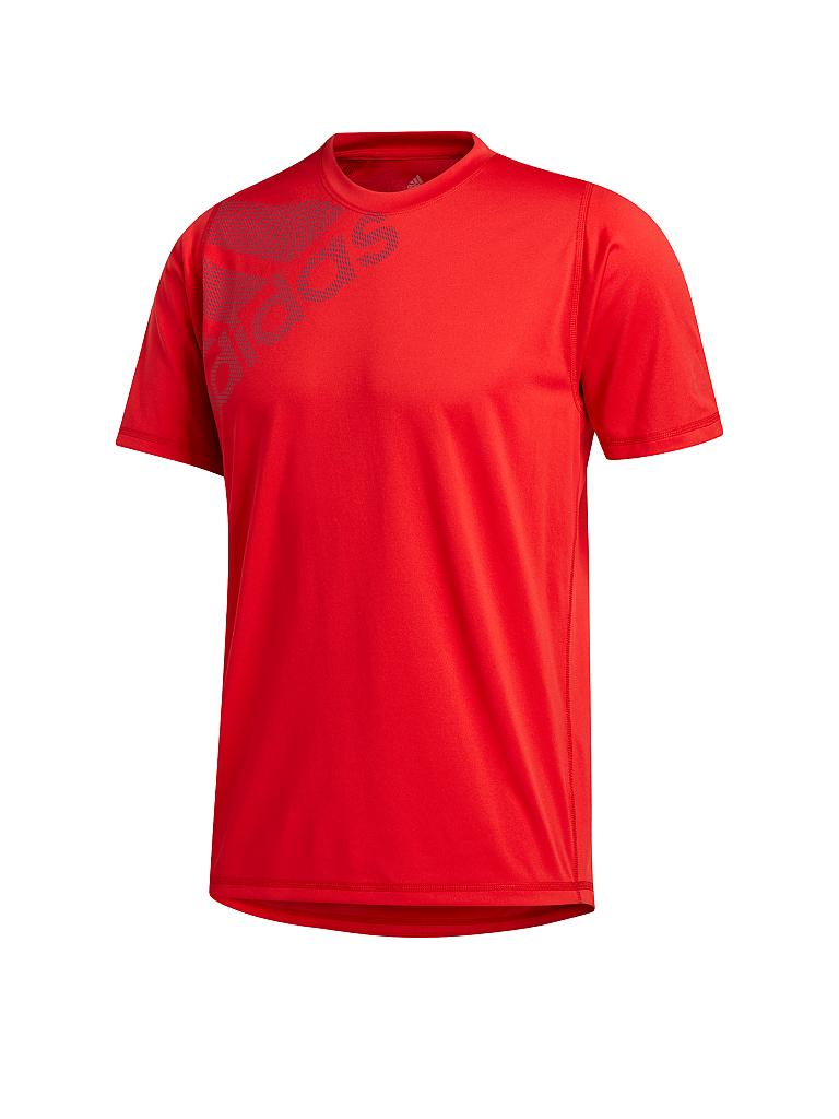 ADIDAS Herren T Shirt Freelift Badge of Sport Graphic rot | S adidas Herren T Shirts in Rot | eBay